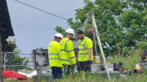 BBC South West Water engineers